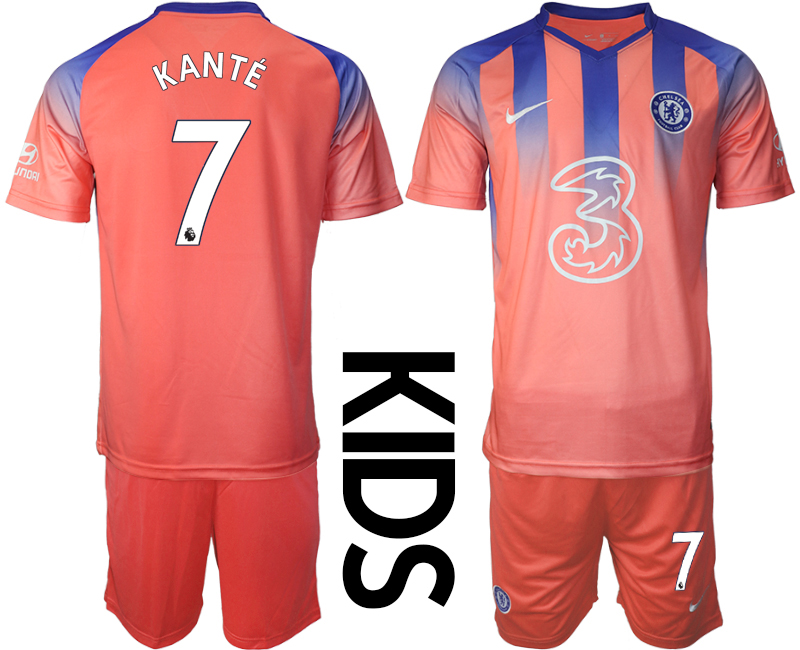 2021 Chelsea FC away Youth7 #7 soccer jerseys->youth soccer jersey->Youth Jersey